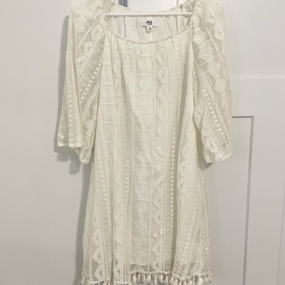 JACK by BB Dakota White Dress Size Small